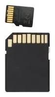 MICROSD MEMORY CARD W/ADAPTER, 2GB