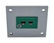 THERMOCPL CONN, W/PANEL, SOCKET, K, 1WAY