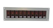 THERMOCPL CONN W/PANEL, SOCKET, T, 10WAY