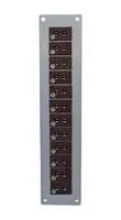 THERMOCPL CONN W/PANEL, SOCKET, T, 12WAY