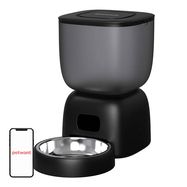 Petwant F14 WIFI Automatic Feed Dispenser Black, PetWant