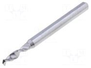 Drill bit; Ø: 2.4mm; L: 38.2mm; PCB; Working part len: 10.5mm; 1/8" KEMMER PRAEZISION