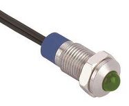 LED PANEL INDICATOR, GREEN, 8MM, 24V