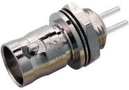 RF/COAXIAL, BNC RECEPTACLE, STRAIGHT, 50 OHM, SOLDER