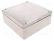 Enclosure: multipurpose; X: 200mm; Y: 200mm; Z: 81mm; natural; IP66 RAYCHEM RPG