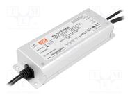 Power supply: switching; LED; 75W; 36VDC; 2.1A; 180÷295VAC; IP67 MEAN WELL