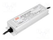 Power supply: switched-mode; LED; 150W; 36÷72VDC; 1050÷2100mA MEAN WELL