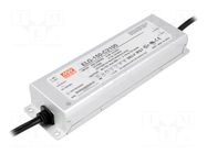 Power supply: switching; LED; 151.2W; 36÷72VDC; 2100mA; 180÷295VAC MEAN WELL