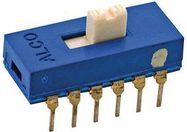 SLIDE SWITCH, 4PDT, 115V, 300MA