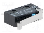 Microswitch SNAP ACTION; 3A/250VAC; 4A/30VDC; SPDT; ON-(ON); SSG OMRON Electronic Components