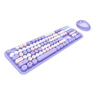 MOFII Wireless Keyboard+Mouse Sweet Purple, MOFII