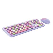 MOFII Wireless Keyboard+Mouse 666 Purple, MOFII