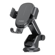 Gravity car holder with charger Choetech T203-F, 15W (black), Choetech