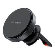 Magnetic car holder witch charger Choetech T205-F, 15W (black), Choetech
