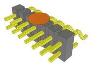CONN, R/A HDR, 14POS, 2ROW, 2.54MM, SMT