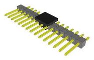 CONN, R/A HDR, 15POS, 1ROW, 2.54MM, SMT
