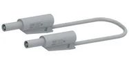STACK 4MM BANANA PLUG-PLUG, GREY, 59MM