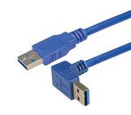 USB CABLE, 3.0 A PLUG-A PLUG, 0.5M, BLUE