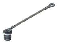 DUST CAP W/WIRE ROPE, TNC RCPT CONNECTOR