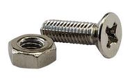 MACHINE SCREW, M3X10MM, STEEL, FLAT HEAD