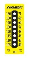LABEL, NON-REVERSE STRIP, 8PT, 204DEG C