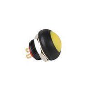 PUSHBUTTON SWITCH, MINIATURE, SPST, YEL