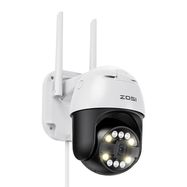 IP Outdoor Camera ZOSI C296 WiFi Pan Tilt 8MP Dual IP66 with 32GB microSD card, ZOSI