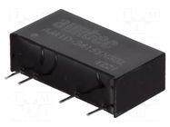 Converter: DC/DC; 1W; Uin: 21.6÷26.4VDC; Uout: 15VDC; Iout: 70mA AIMTEC