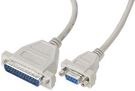 COMPUTER CABLE, MODEM, 6FT, GRAY