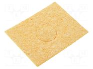 Tip cleaning sponge; for soldering station; 56x36mm SOLDER PEAK