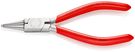KNIPEX 44 13 J1 Circlip Pliers for internal circlips in bore holes plastic coated chrome-plated 140 mm