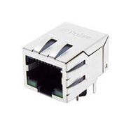 RJ45 CONN, R/A JACK, 8P8C, 1PORT, THT