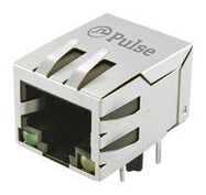 RJ45 CONN, JACK, 8P8C, CAT3/5, 1PORT, TH