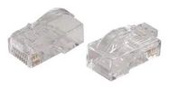 RJ45 CONN, PLUG, 8P8C, 1PORT, CABLE