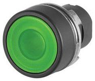 ACTUATOR, PB SWITCH, FLUSH, GREEN