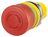 ACTUATOR, E-STOP SW, MUSHROOM, RED, IP65