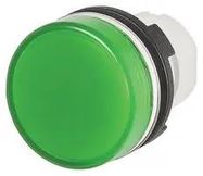 ACTUATOR, INDICATOR, FLUSH, GRN, IP65