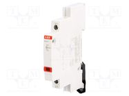 LED indicator; 115÷250VAC; for DIN rail mounting; 9mm ABB