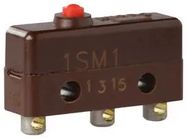 MICROSWITCH, PIN PLUNGER, SPDT, 5A 250V