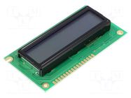 Display: LCD; alphanumeric; STN Positive; 16x2; grey; 84x44x13.5mm RAYSTAR OPTRONICS