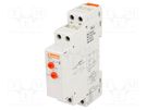 Timer; 18s÷180s; SPDT; 250VAC/5A; Usup: 24÷240VAC; 24÷240VDC; TM LOVATO ELECTRIC