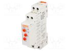 Timer; 1÷10days; SPDT; 250VAC/8A; Usup: 12÷240VAC; 12÷240VDC; TM LOVATO ELECTRIC