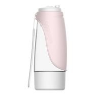 Dogness D10 438ml Travel Bottle + 2-in-1 Pet conteiner (light pink), Dogness