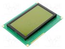 Display: LCD; graphical; 240x128; STN Positive; yellow-green; LED RAYSTAR OPTRONICS