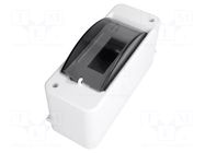 Enclosure: for modular components; IP30; wall mount; white; ABS PAWBOL