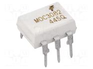 Optotriac; 5.3kV; Uout: 800V; zero voltage crossing driver; DIP6 ONSEMI