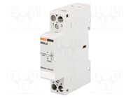 Contactor: 2-pole installation; 20A; 220÷230VAC,220÷230VDC LOVATO ELECTRIC