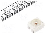 LED; yellow; SMD; 3528,PLCC4; 1120÷2240mcd; 1.9÷2.65VDC; 120°; 50mA ams OSRAM