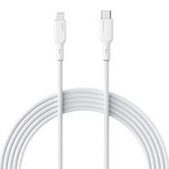 USB-C to Lightning Cable Aukey CB-SCL1, 27W, 1m (white), Aukey