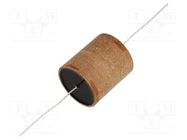 Capacitor: aluminum-polypropylene-paper; 0.47uF; 600VDC; ±5% MIFLEX